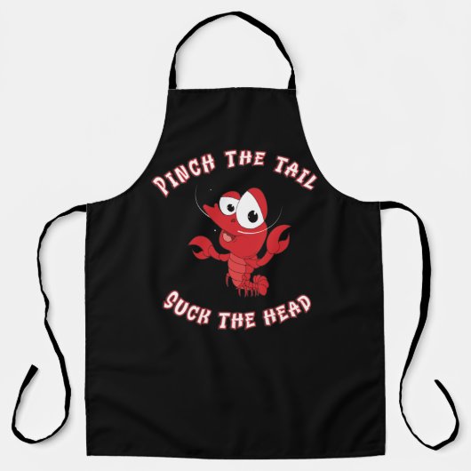 De staart knijpen schort (Voorkant)