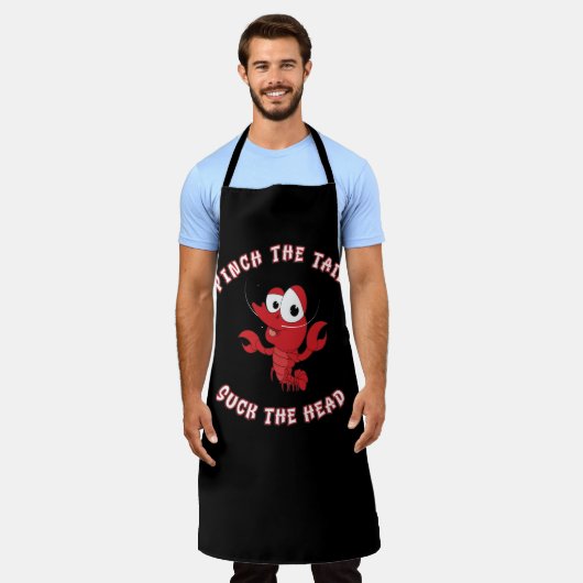 De staart knijpen schort (Gedragen)