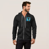 De staart van een walvis - Save the Whales Hoodie (Voorkant volledig)