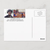 DE STAAT AFRIKA VAN MOJISOLA A GBADAMOSI OKUBU BRIEFKAART (Achterkant)