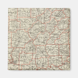 De staat Alabama Magneet