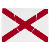 De staat Alabama vlag Groot Cadeauzakje (Achterkant)