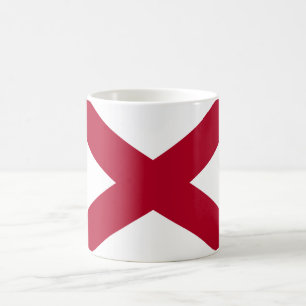 De staat Alabama vlag Koffiemok