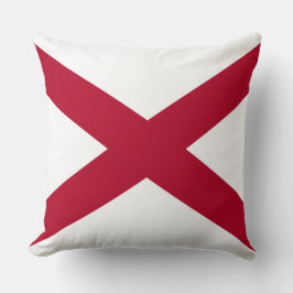 De staat Alabama vlag Kussen