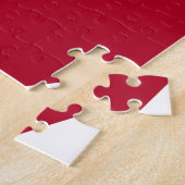 De staat Alabama vlag Legpuzzel (Zijkant)