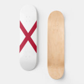 De staat Alabama vlag Persoonlijk Skateboard (Voorkant)