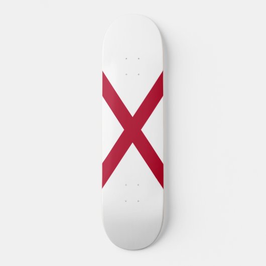 De staat Alabama vlag Persoonlijk Skateboard (Voorkant)