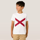 De staat Alabama vlag T-shirt (Voorkant volledig)