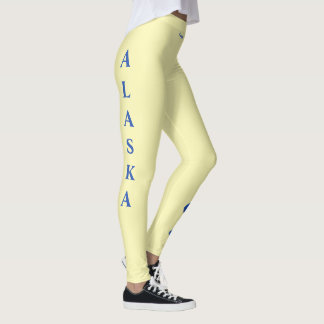 De staat Alaska vergeet me Nots Leggings van de St