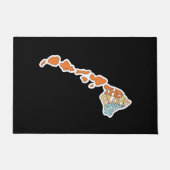 De staat Aloha - Hawaii Deurmat (Voorkant)