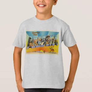 De staat Arizona AZ Old Vintage Travel Souvenir T-shirt