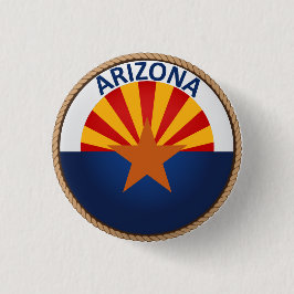 De staat Arizona-Button voor de zeegang Ronde Button 3,2 Cm