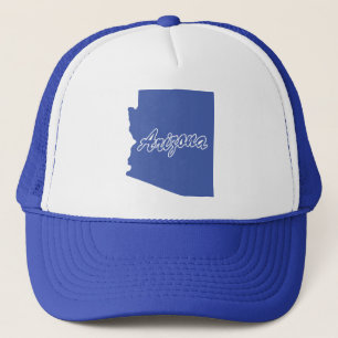De staat Arizona Shape Trucker Hat Pet