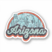 De staat Arizona Sticker (Voorkant)