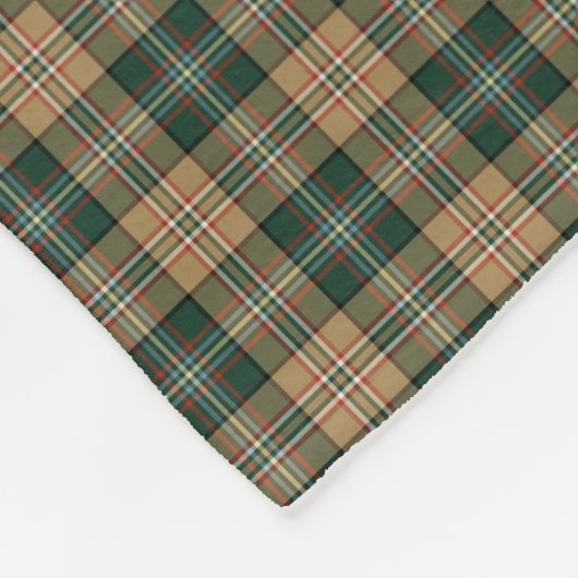 De staat Arizona Tartan Fleece Deken (Hoek)