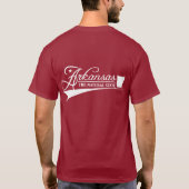 De staat Arkansas T-shirt (Achterkant)