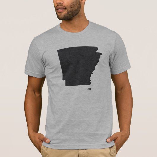 De staat Arkansas T-shirt (Voorkant)
