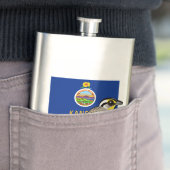 De staat Birdorable van Kansas: Westerne Meadowlar Flacon (Voorbeeld)