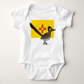 De staat Birdorable van New Mexico: Roadrunner Romper (Voorkant)