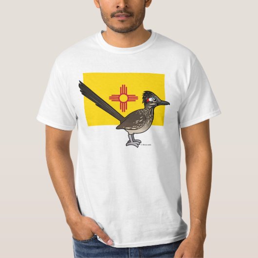 De staat Birdorable van New Mexico: Roadrunner T-shirt (Voorkant)