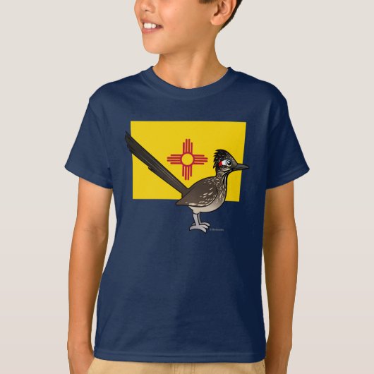 De staat Birdorable van New Mexico: Roadrunner T-shirt (Voorkant)