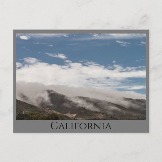 De staat Californië Briefkaart (Voorkant)
