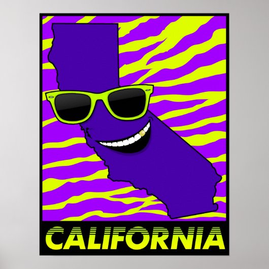 De staat Californië-Poster Poster (Voorkant)