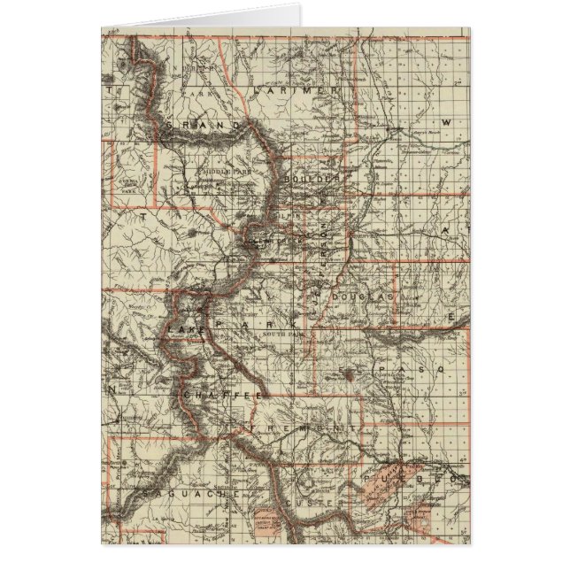 De staat Colorado (Voorkant)