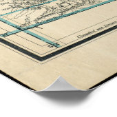 De staat Colorado Map Poster (Hoek)