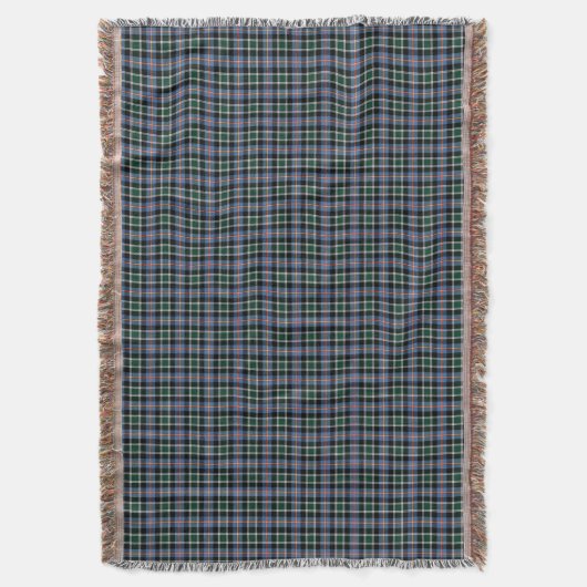 De staat Colorado Tartan Deken (Voorkant Verticaal)
