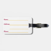 De staat Florida Bagagelabel (Achterkant horizontaal)