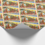 De staat Florida FL  groot Briefkaart Cadeaupapier (Hoek)