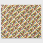 De staat Florida FL  groot Briefkaart Cadeaupapier (Vlak)