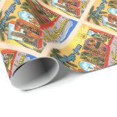 De staat Florida FL groot Briefkaart Cadeaupapier (Rol Hoek)