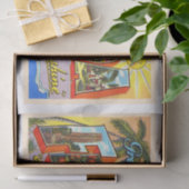 De staat Florida FL  groot Briefkaart Tissuepapier (Geschenk)