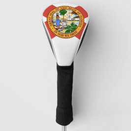 De staat Florida Flag Golf Head Hoesje Golfheadcover