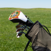 De staat Florida Flag Golf Head Hoesje Golfheadcover (Insitu)