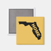 De staat Florida Home Fridge Refkoelkast Magnet (Voorkant / Achterkant)