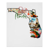 De staat Florida Perfect Poster (Voorkant)