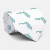 De staat Florida Stropdas (Opgerold)