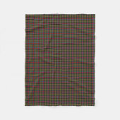 De staat Georgia Tartan Fleece Deken (Voorkant)