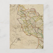 De staat Georgië Briefkaart (Voorkant)