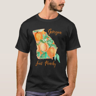 De staat Georgië 'Het is pseudoGeorgië-kaart & wat T-shirt