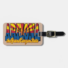 De staat Grand Canyon Bagagelabel