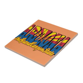 De staat Grand Canyon Tegeltje