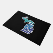 De staat Grote Meren - Michigan Deurmat (Schuin)