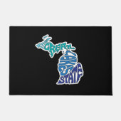 De staat Grote Meren - Michigan Deurmat (Voorkant)