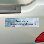 De staat Hawaï Bumpersticker (Op auto)