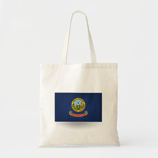 De staat Idaho Flag Canvas tas (Voorkant)