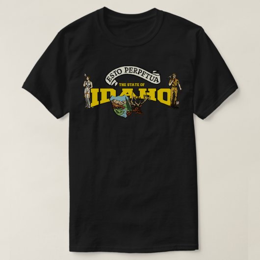 De staat Idaho gift T-shirt (Design voorkant)